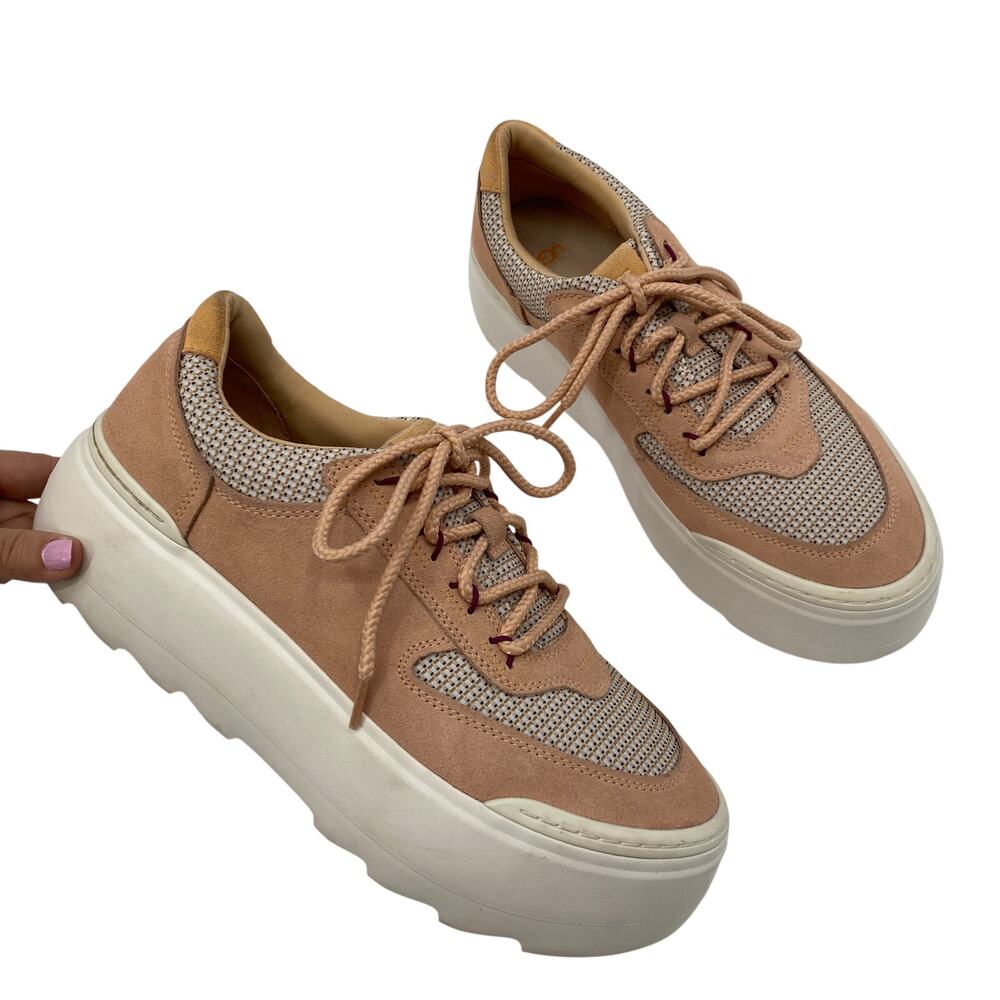 UGG pink Women's Marin Mega Lace Platform Sneakers